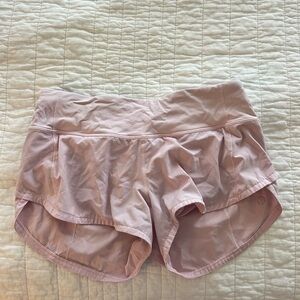 Lululemon speed up shorts 2.5 inch